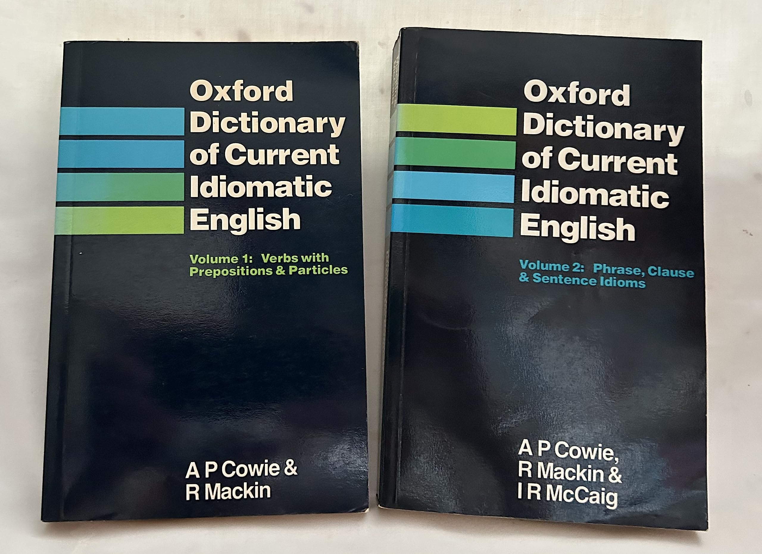 Oxford Dict Current Idiom 1 [Paperback] a-p-cowie-r-mackin