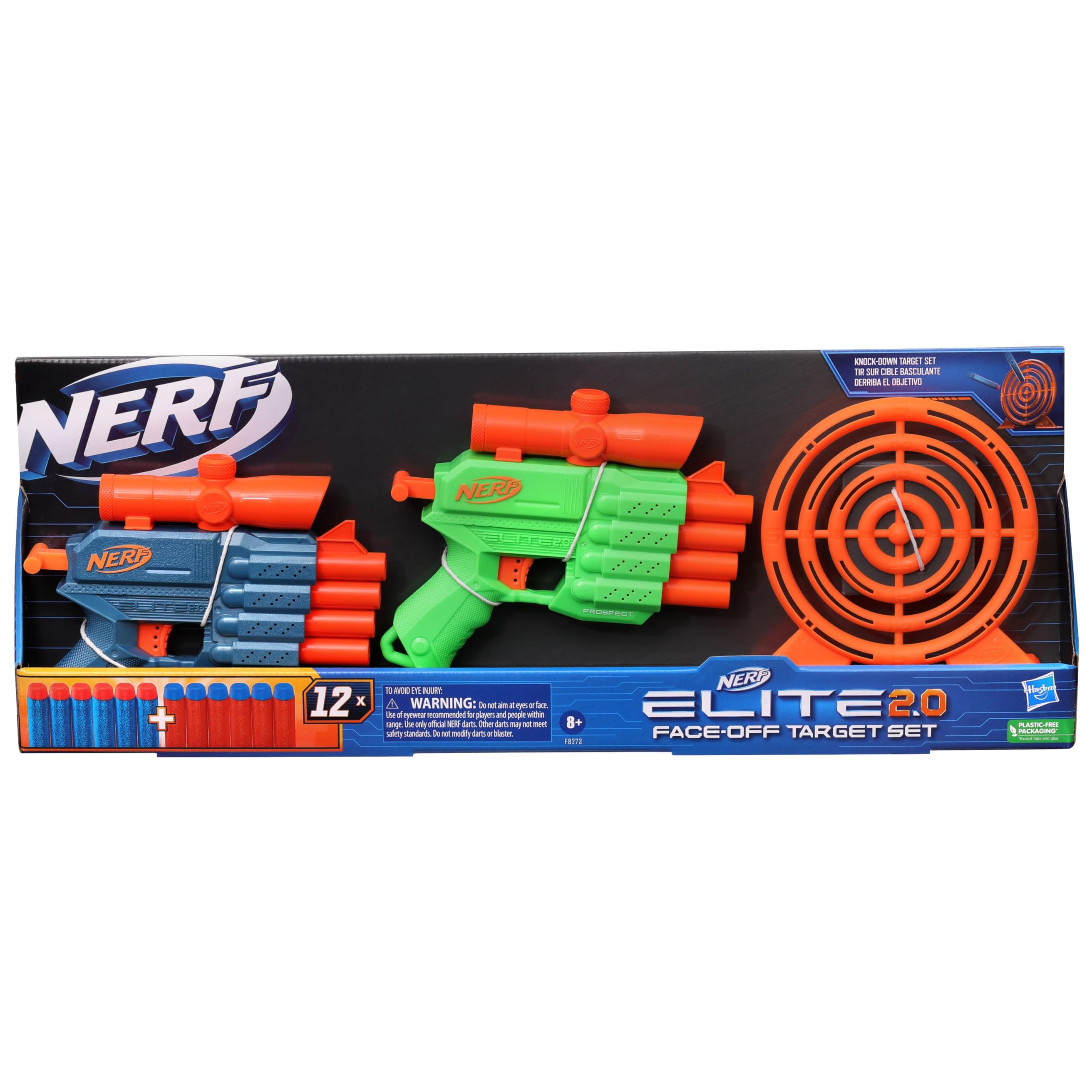 NERF Elite 2.0 Face Off Target -leikkisetti