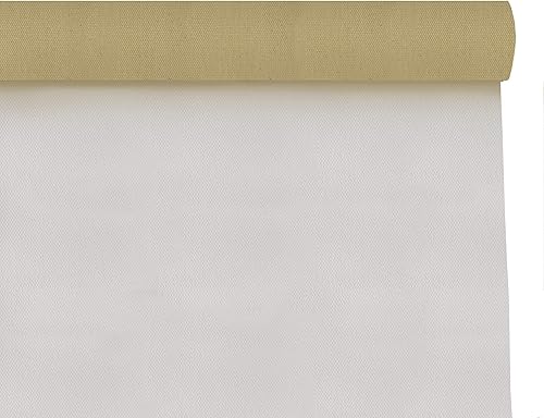 Miniatura 6 de Creative Mark Spectrum - Rollo de algodón imprimado acrílico multimedia, sábana de algodón puro importado, textura uniforme, rollo de 8 onzas, 72