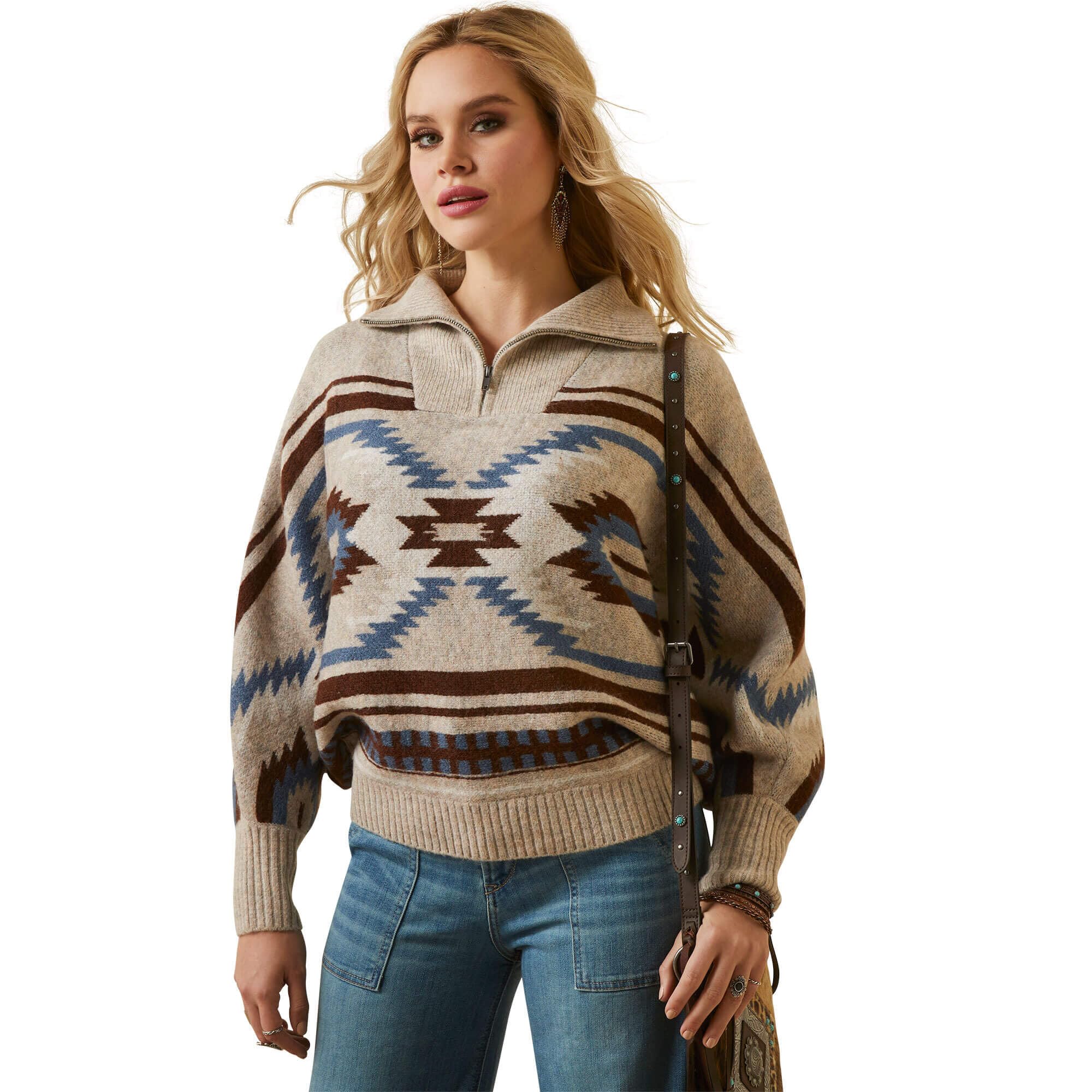 Ariat Womens Chimayo Pullover Sweater