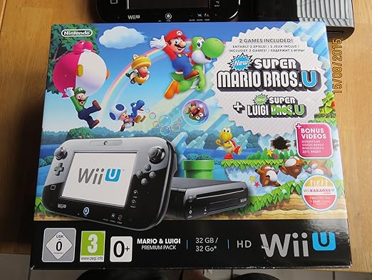 Nintendo Wii U Mario & Luigi Premium Pack Wii U Mario + Luigi Premium Pack, black : Amazon.de: Games
