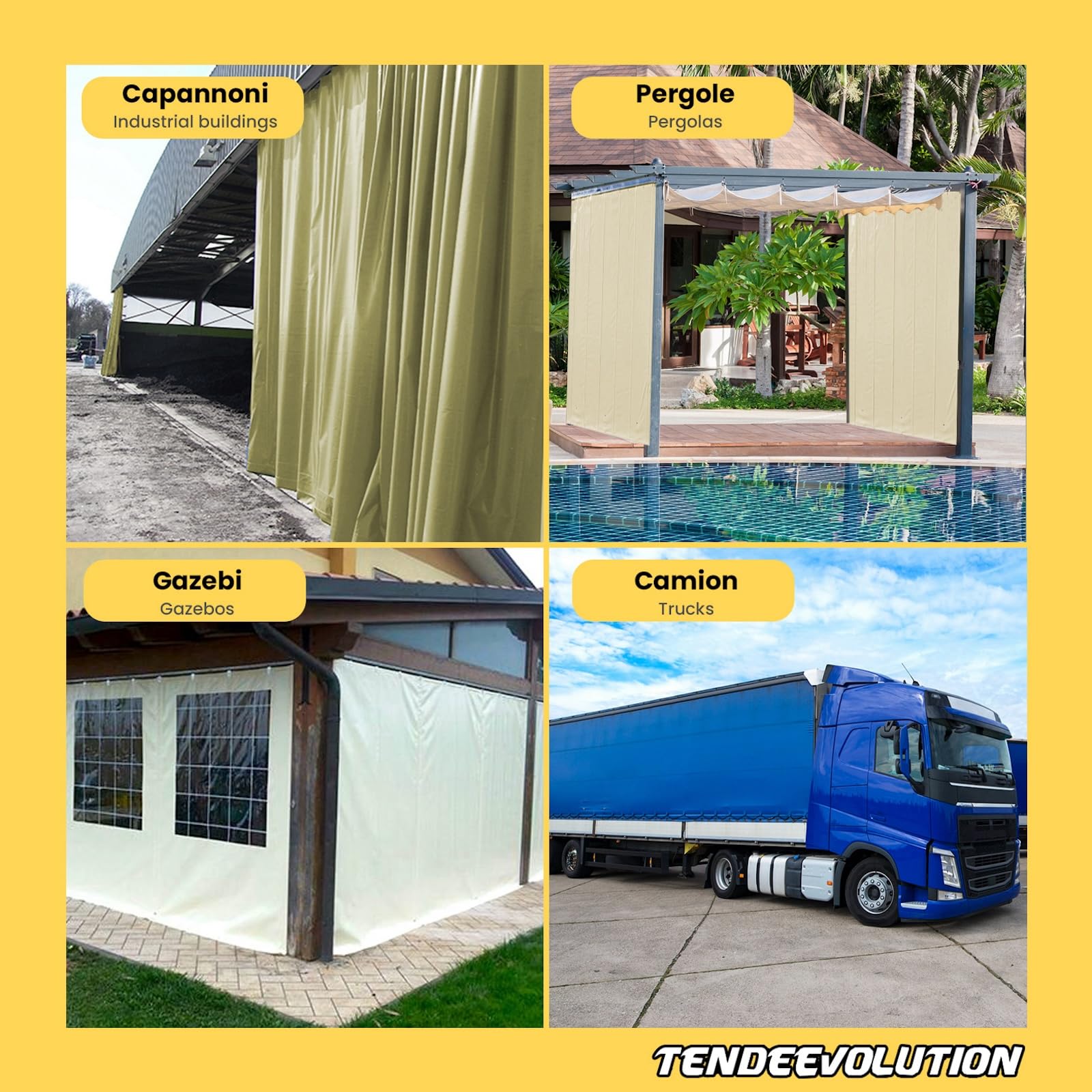 Binario Scorrevole Monorotaia in Ferro Zincato per Teloni, 3 x 2,95 cm Completo Scorrevoli, Personalizzabile, Sistema di Scorrimento con Binario Guida per Telo Scorrevole per Pergola (L. 200CM)