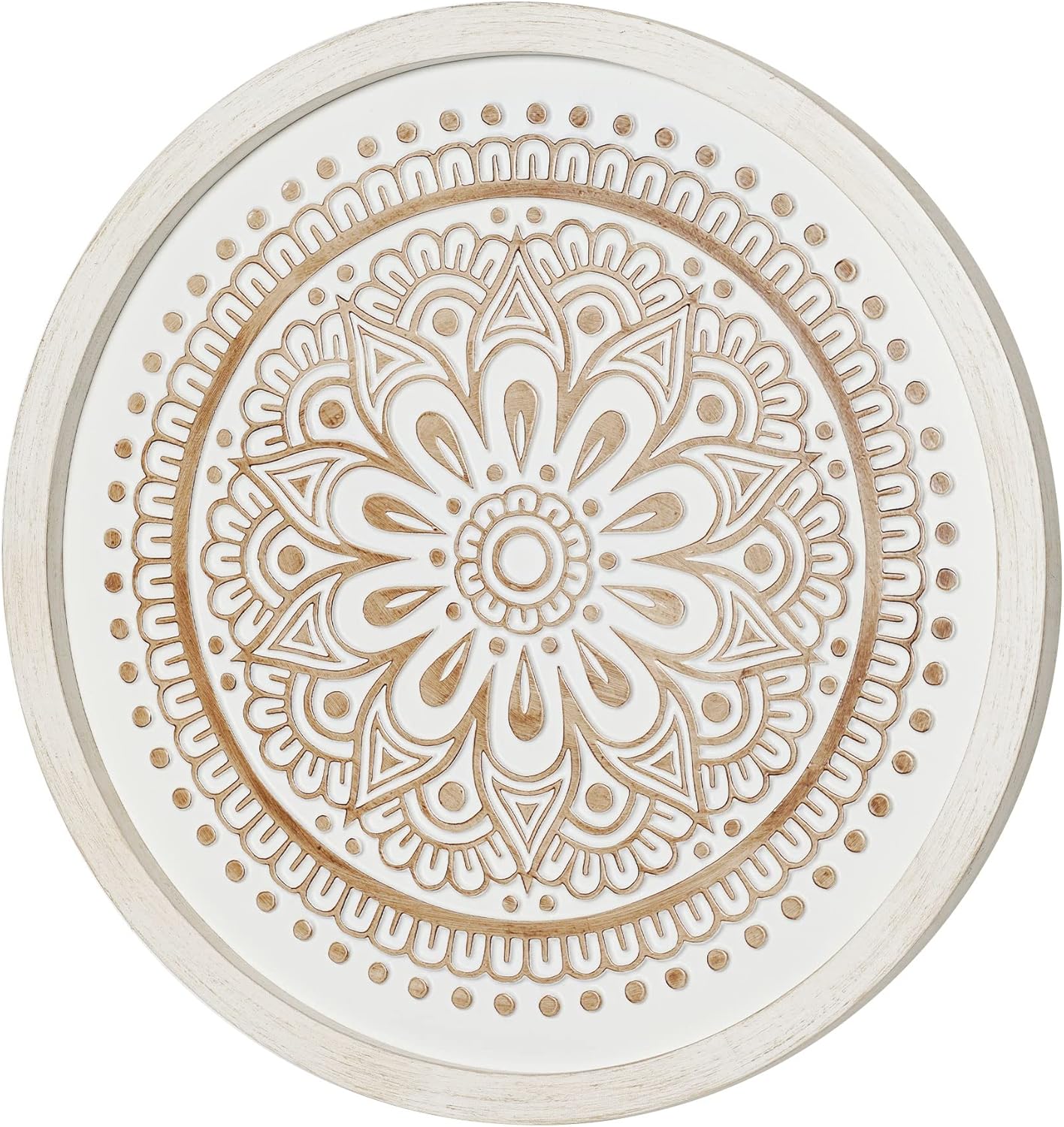 American Art Decor EngineeredWood Medallion HandCarved