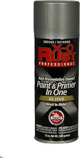 XOP-10 X-O Rust Professional Rust Preventative Paint and Primer in One Spray with 360-Degree Spray Tip, Aluminum