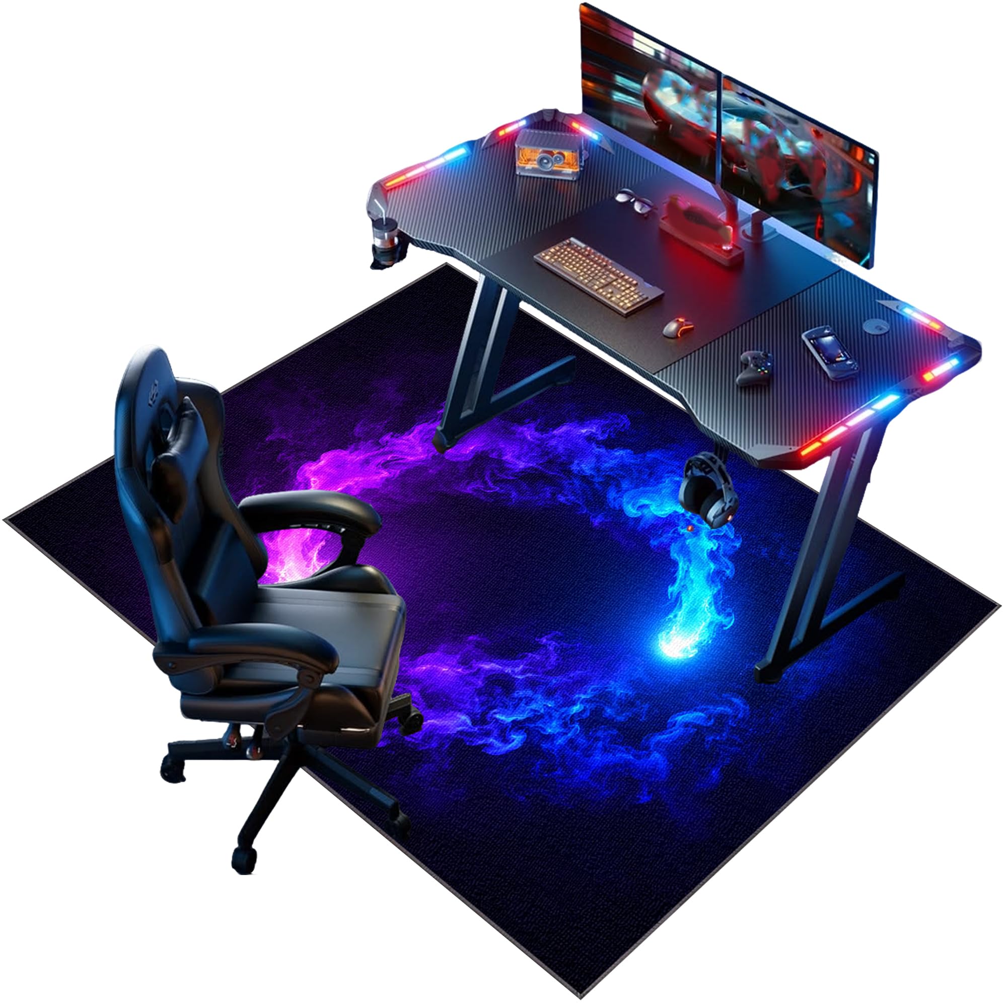 Gaming Tappeto Sedia Salvapavimento 140 x 160 cm