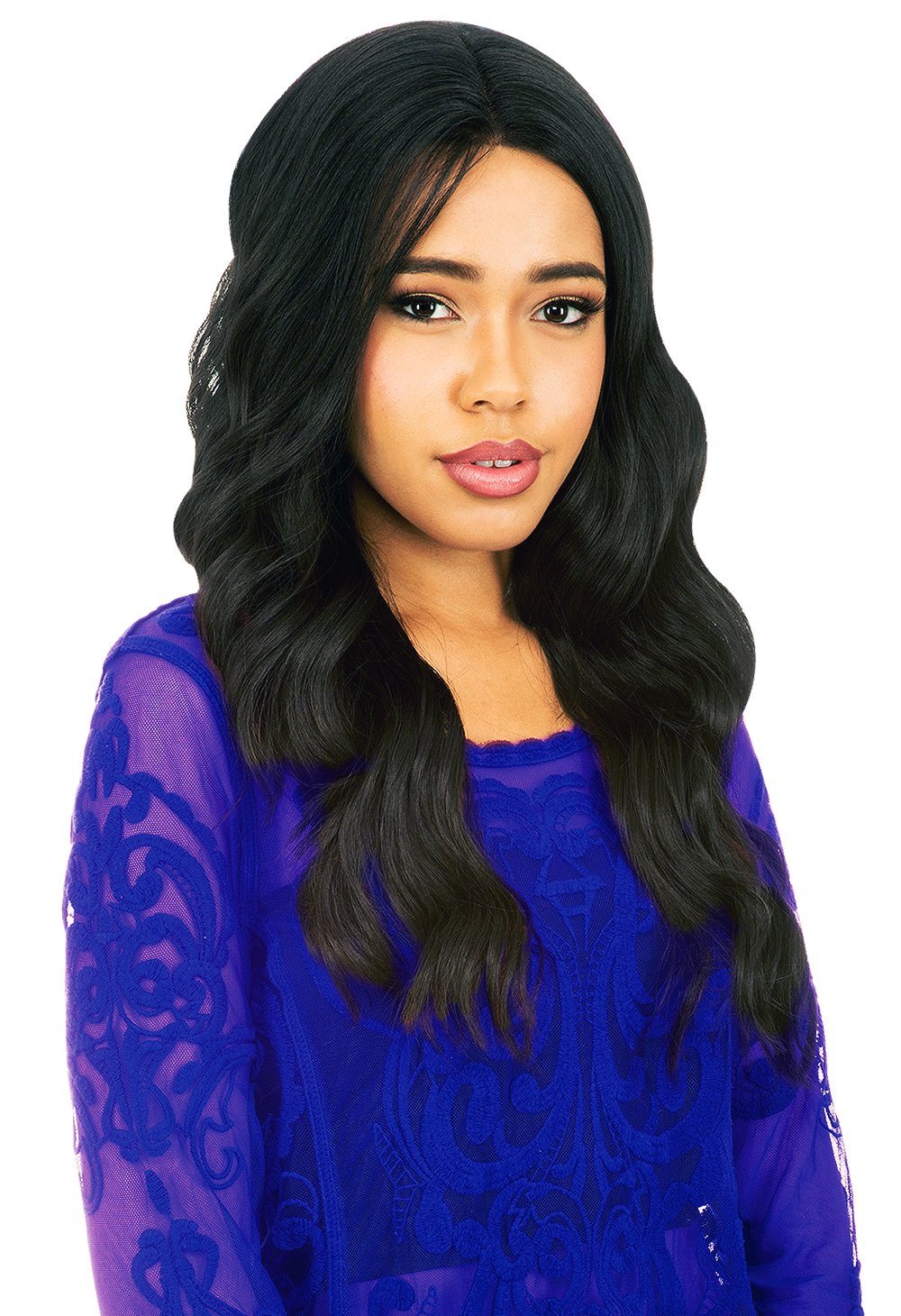 Magic Lace Any Part Synthetic Hair 4X4 Lace Front Wig MLA72 (FS4/30 [Medium Brown