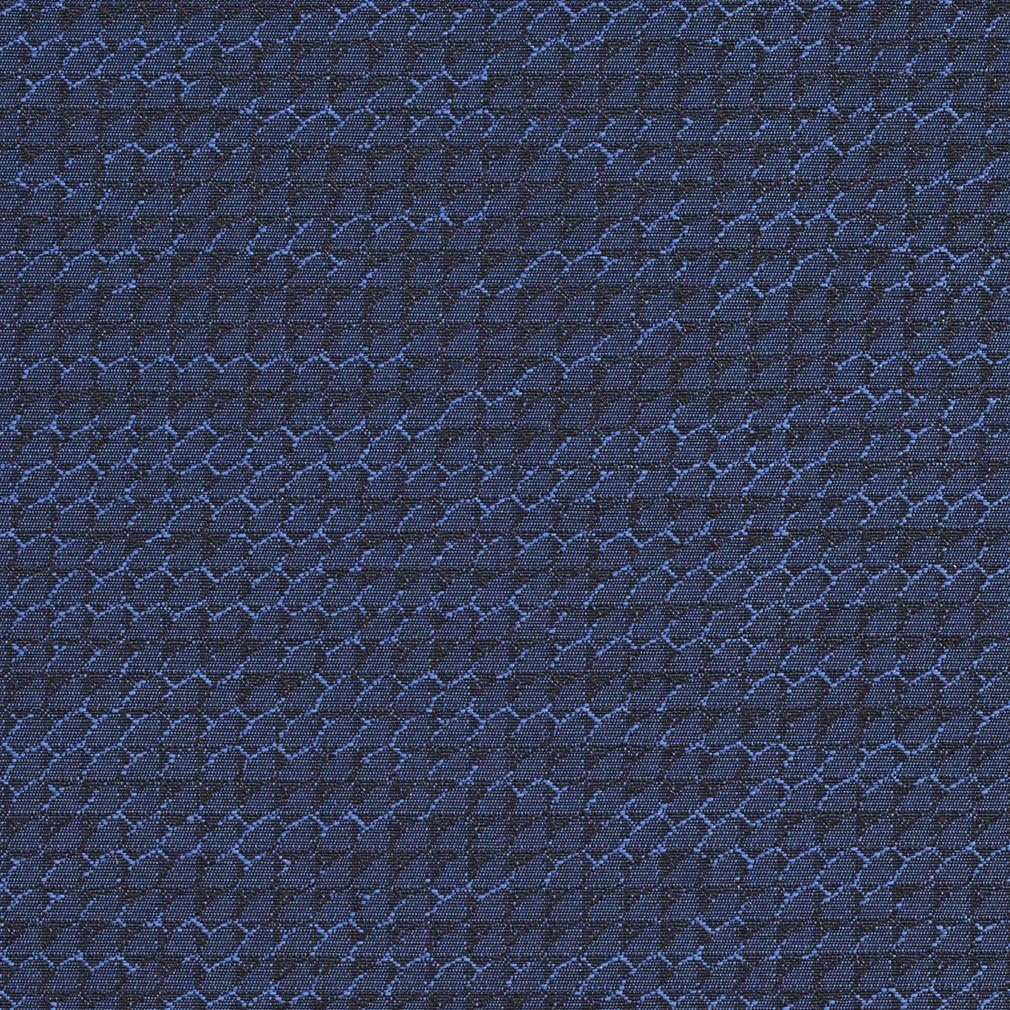 A709 Dark Blue Snake Skin Contract Grade Upholstery Fabric by The Yard- Closeout