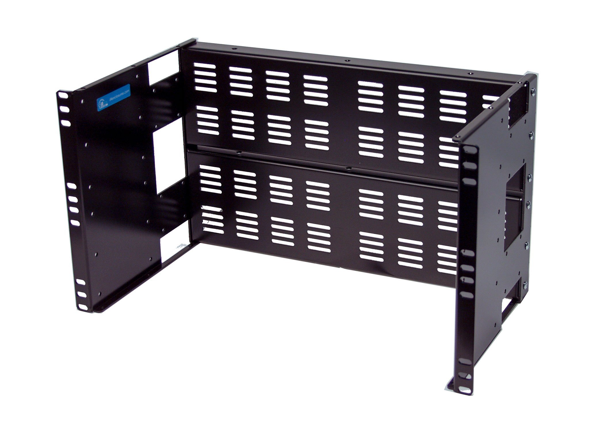 6U Rackmount Recessed Vented Panel for General Purpose Application (Vented)