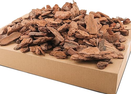 Miniatura 26 de Corteza orgánica para macetas de orquídeas de 3 cuartos de galón: mantillo natural para plantas en maceta, desarrollo de raíces de plantas de Pequeño