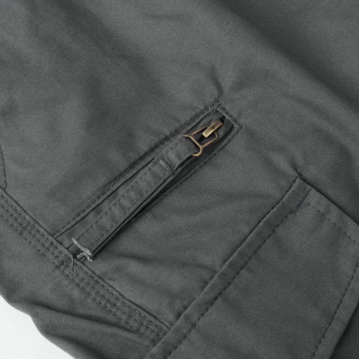 Allthemen Homme 3/4 Short Cargo Eté en Coton Pantacourt Décontracté Pantalon de Travail Court avec Multi-Poches Pantalon de Loisir Casual Sport avec Ceinture