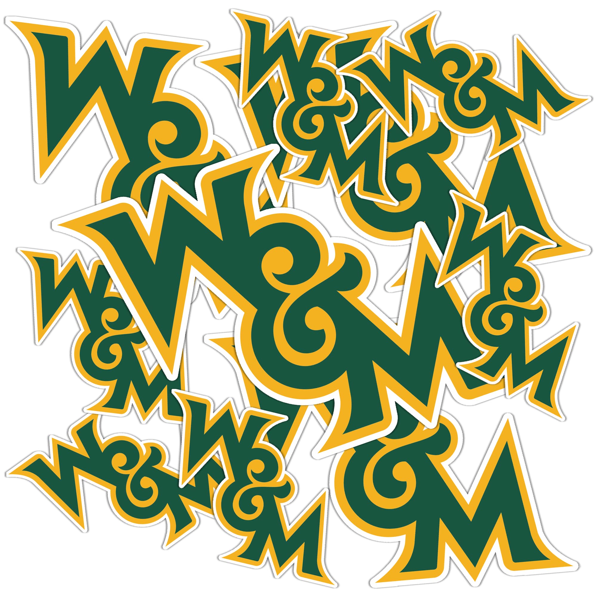 Sticker vinyle College of William & Mary autocollant premium pour ordinateur