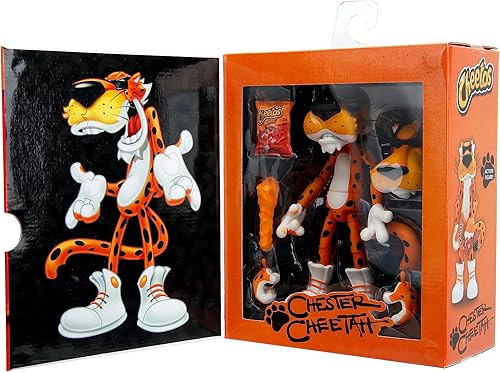 Miniatura 9 de Jada Cheetos - Figura de acción de guepardo Chester de 6 pulgadas, juguetes para niños y adultos