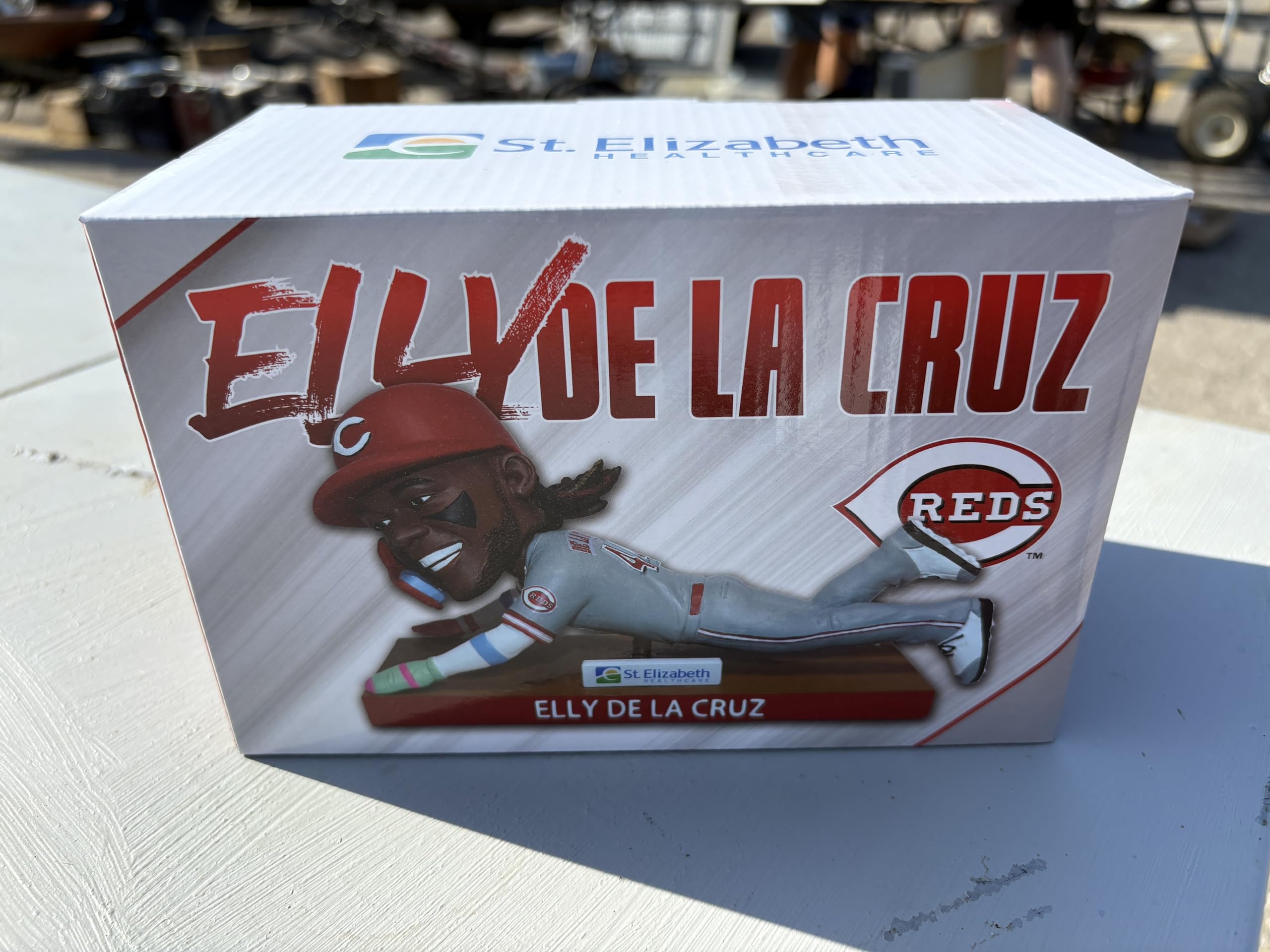 ELLY DE LA CRUZ ボブルヘッド ELLY DE LA CRUZ Cincinnati Reds MLB Star ROOKIE Debut