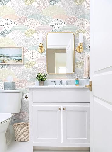 Miniatura 6 de CiCiwind Papel tapiz de 393.7 x 17 pulgadas, papel tapiz azul oscuro y dorado, papel tapiz geométrico a rayas, papel de contacto autoadhesivo