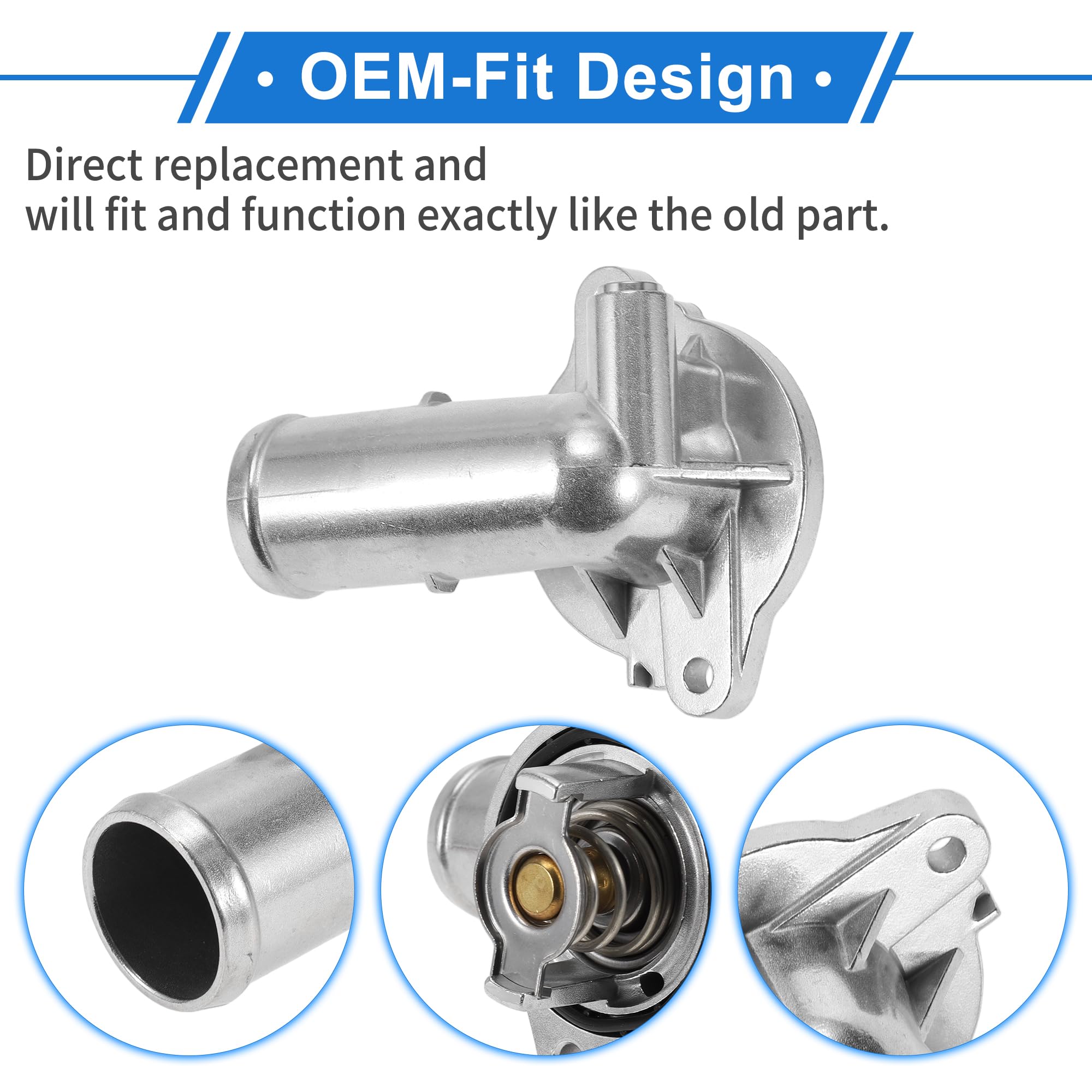 Boîtier De Thermostat Moteur 1 Pc Pour Chrysler 300 11-24