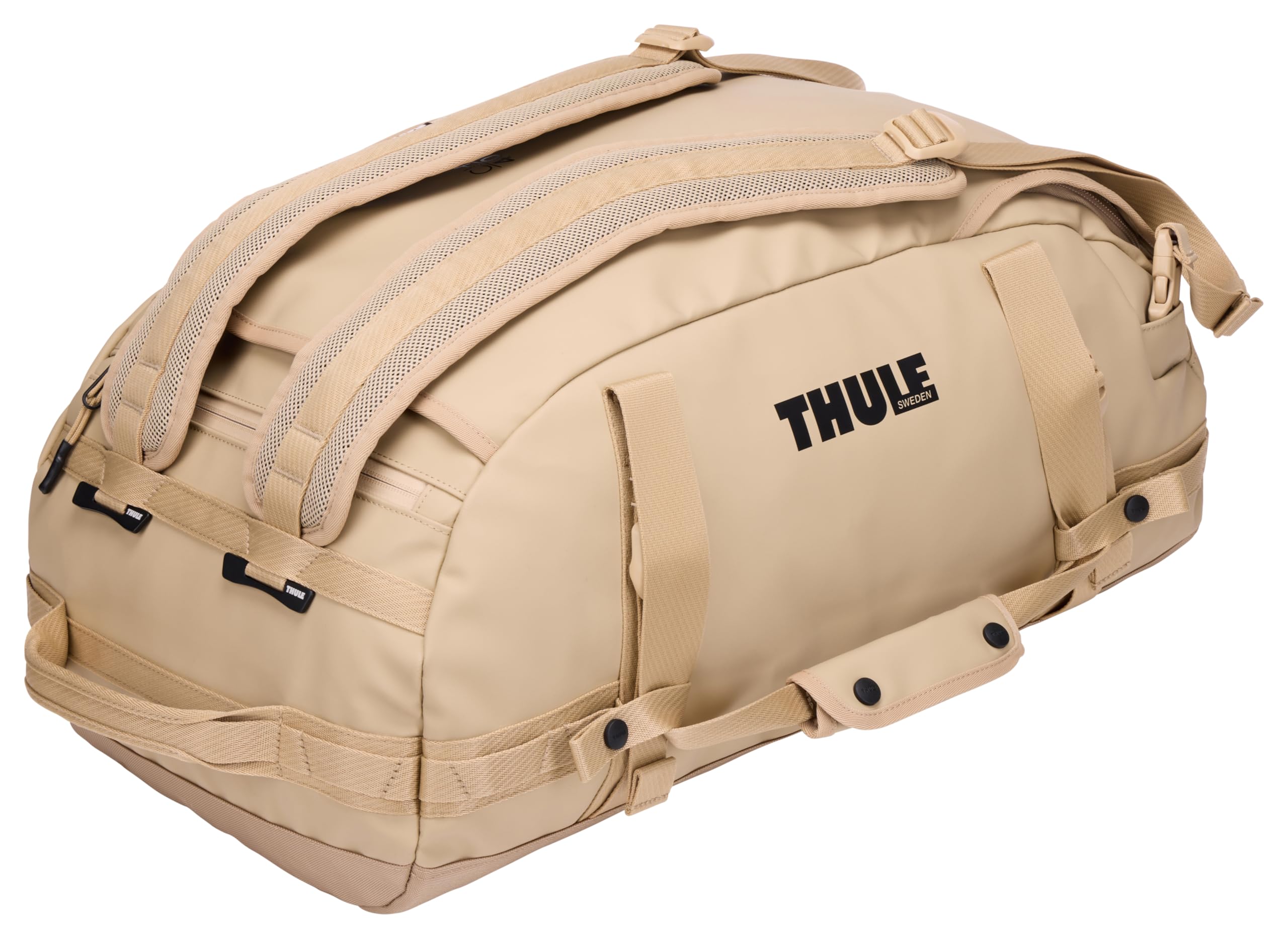 Thule Chasm Torba podróżna 40 l, materiały odporne na warunki atmosferyczne, łatwe pakowanie, przekształca się w plecak, kieszenie wewnętrzne, gotowa do podróży