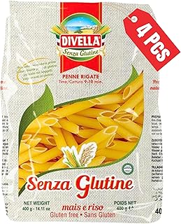 Divella Gluten Free Penne Pasta, 16 oz. (Pack of 4) - Authentic Italian ...