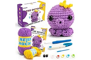 Crochet Octopus Kit for Beginners and Kids