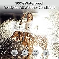 Vista 6 de Dog Bark Collar for Large Medium Small Dogs, Rechargeable Smart Bark Collar, Anti Barking Training Collar with 5 Adjustable Sensitivity Beep Black