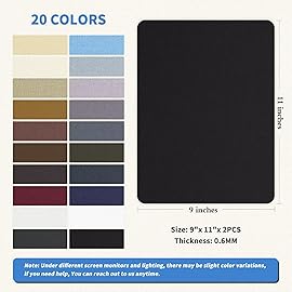 KING MOUNTAIN Canvas Repair Patch 9 x11 Inch 2 Pcs Self-Adhesive Waterproof Fabric Patch for Sofas, Tents, Furniture,Tote Bags, Car Seats (Black)