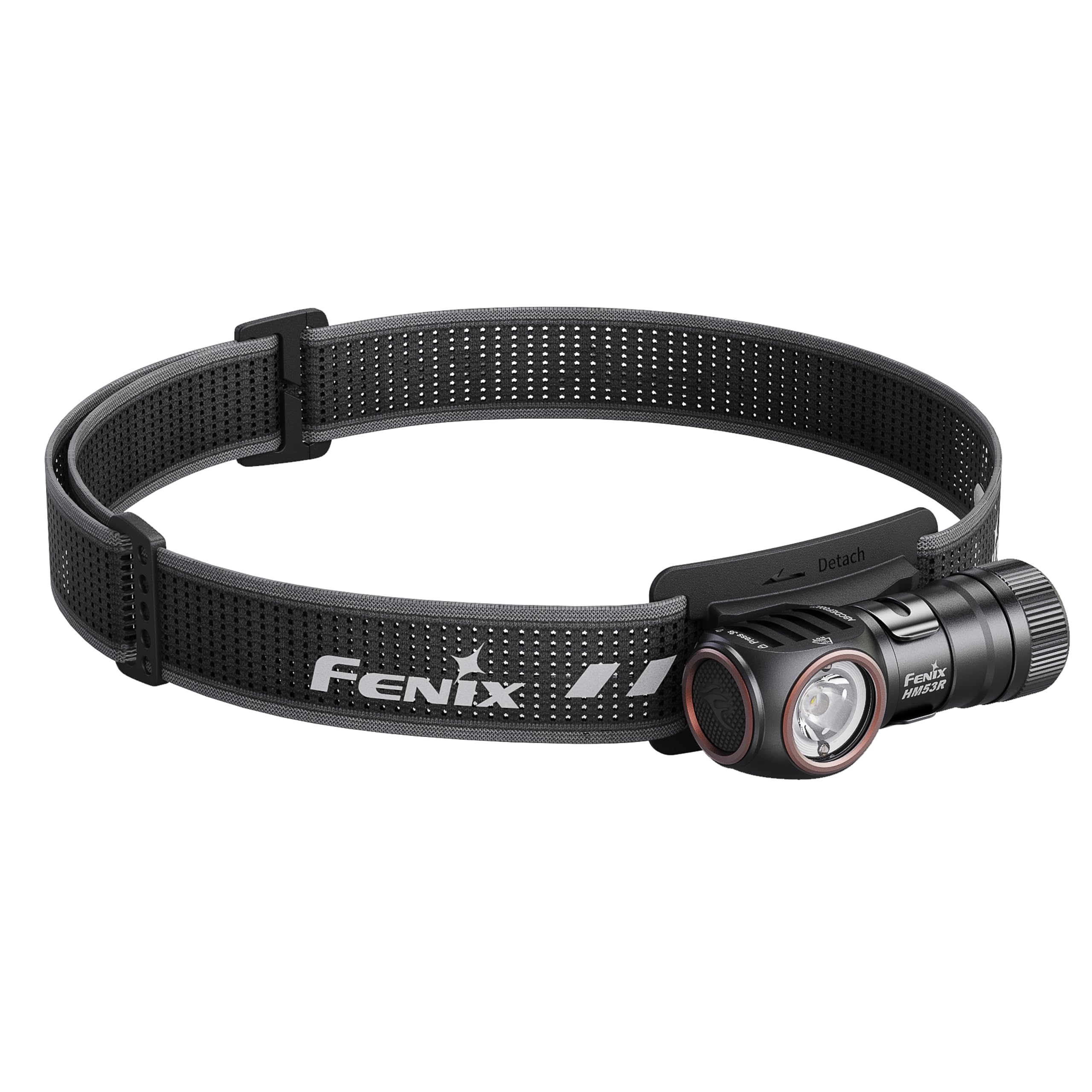 Fenix HM53R Akumulator zewnętrzny reflektor | 1200 lumenów | 158 m | maks. 135 godzin | reflektor kątowy 2 w 1 | białe i czerwone oświetlenie | podstawa magnetyczna | IP68