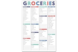 Sweetzer & Orange FastCheck Magnetic Grocery List Notepad