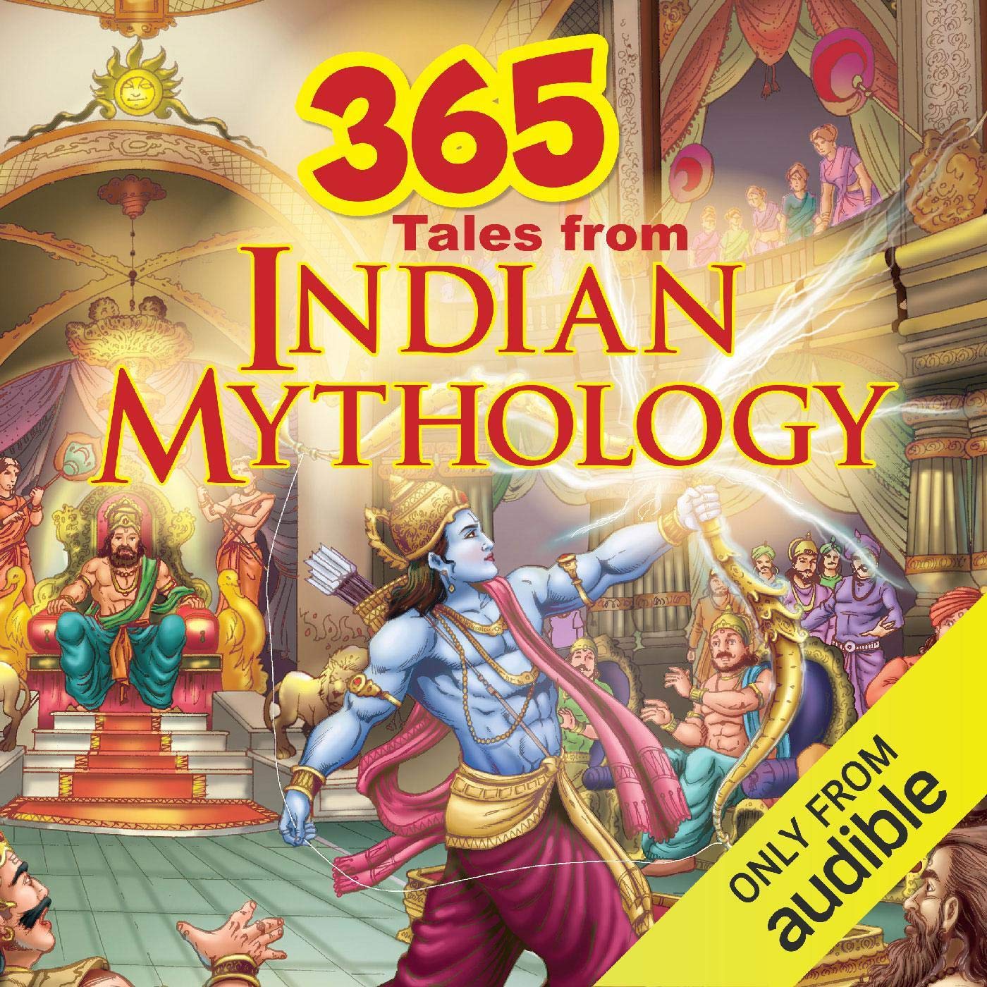 Cover art for 365 Tales of Indian Mythology