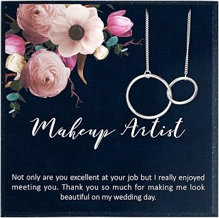 Wedding Makeup Artist Gift for Makeup Artist Gifts for Wedding Makeup Artist Necklace