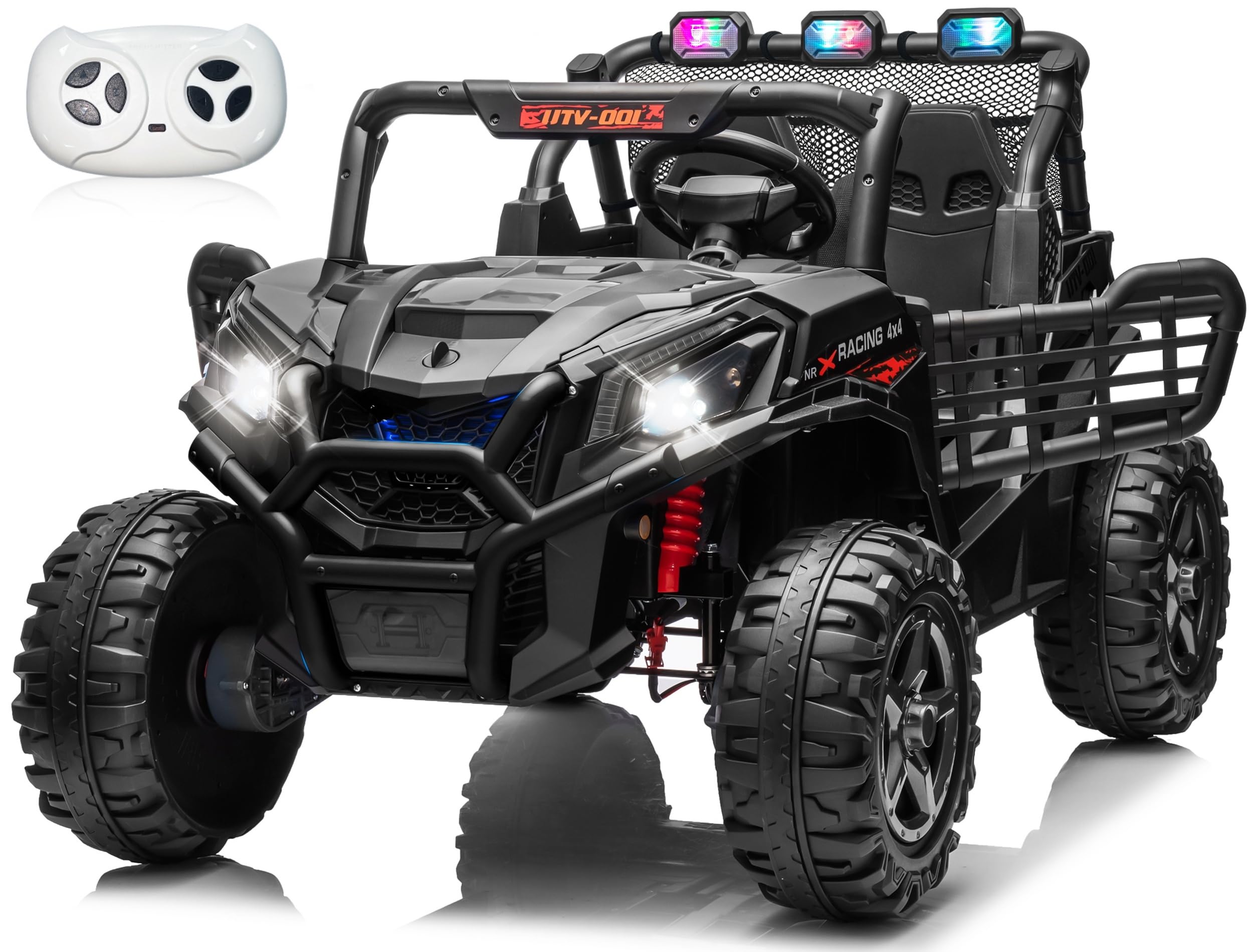 Amazon.com: JOYRACER 24V Ride on Car for Big Kids, 4x4 Off-Road