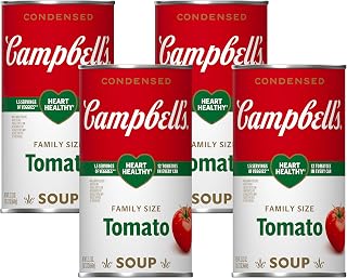 Campbell's Condensed Healthy Request Tomato Soup, 23.2 Ounce Can (Pack of 4)
