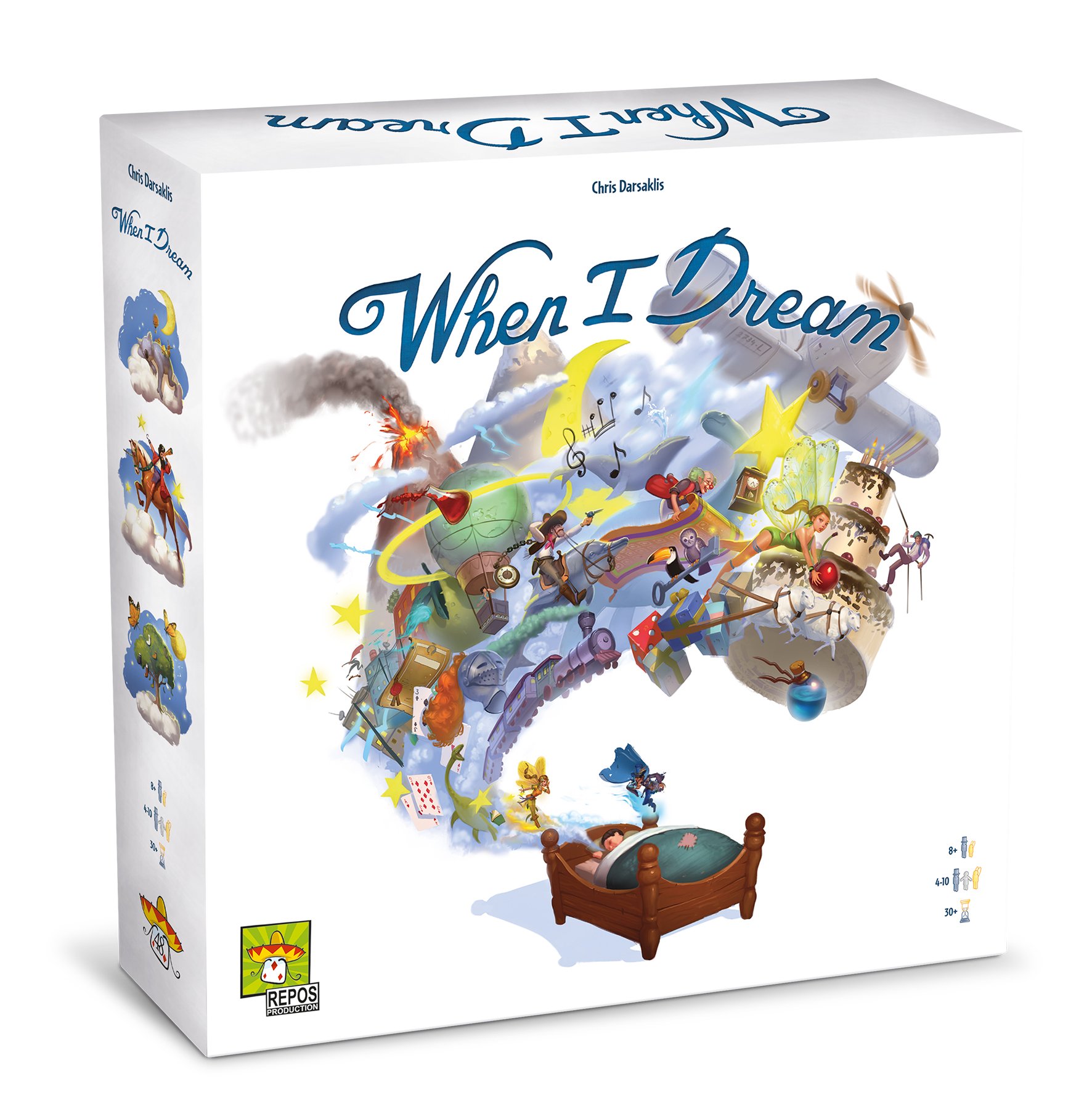 Asmodee- When I Dream, Gioco da Tavolo, 4-10 Giocatori, 8+ Anni, Edizione in Italiano & Dixit - Gioco da Tavolo di Immaginazione e Fantasia, 3-8 Giocatori, 8+ Anni, Edizione in Italiano