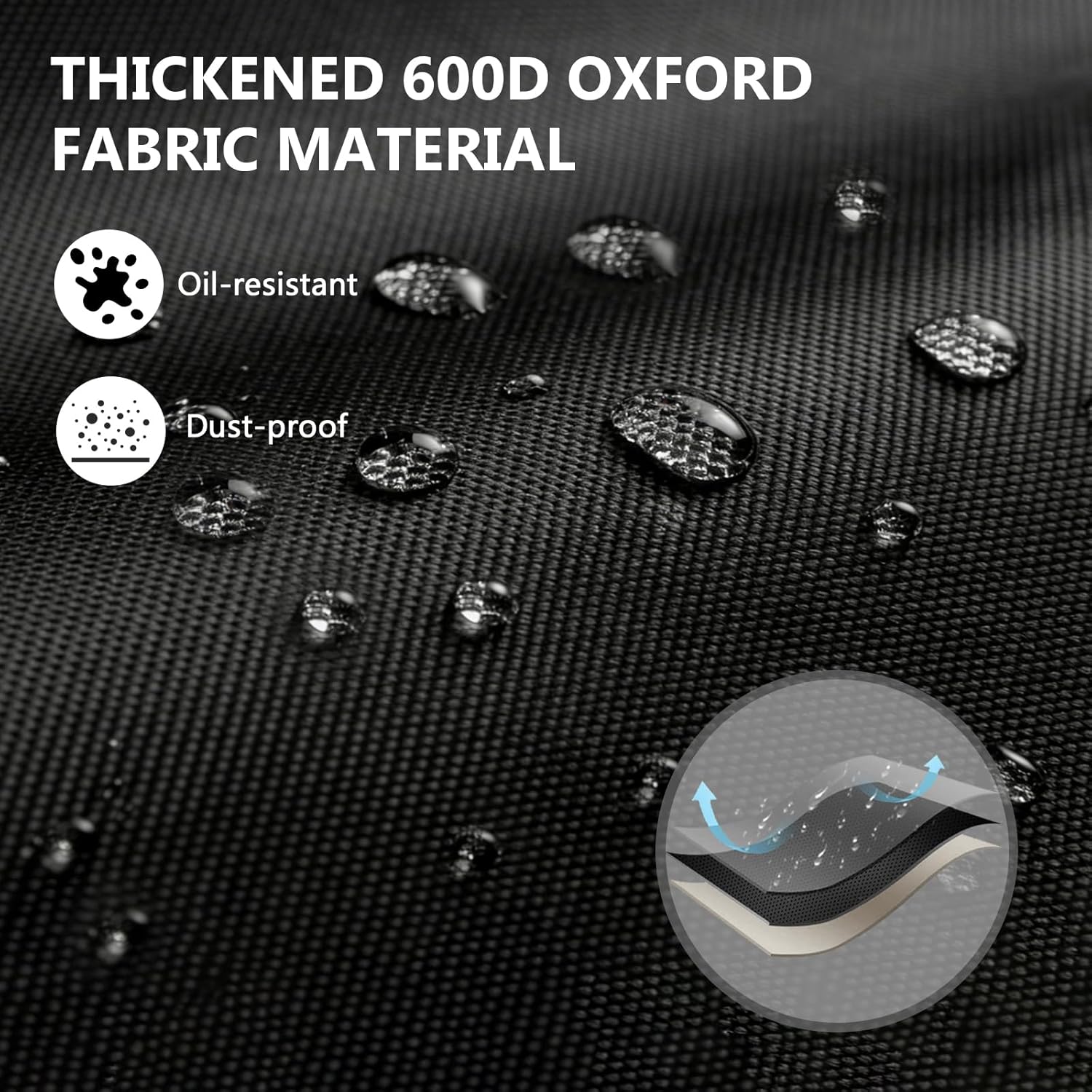 Cover for Tormek T8 /T-7/2000-2006 and Similar Water-Cooled Sharpeners - 600D PVC Waterproof Oxford Cloth- with Convenient Handles