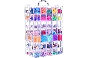 QUEFE Stackable Storage Drawers for Wax Beads