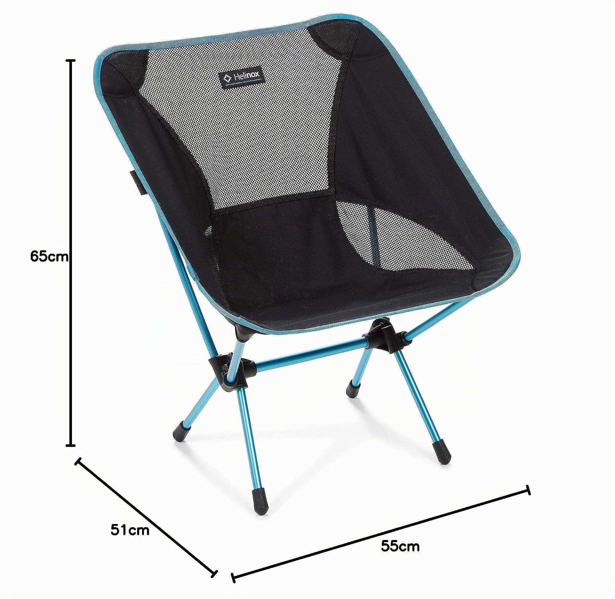 Eureka! Helinox Silla de Camping, Plegable, de Poliéster, Negro
