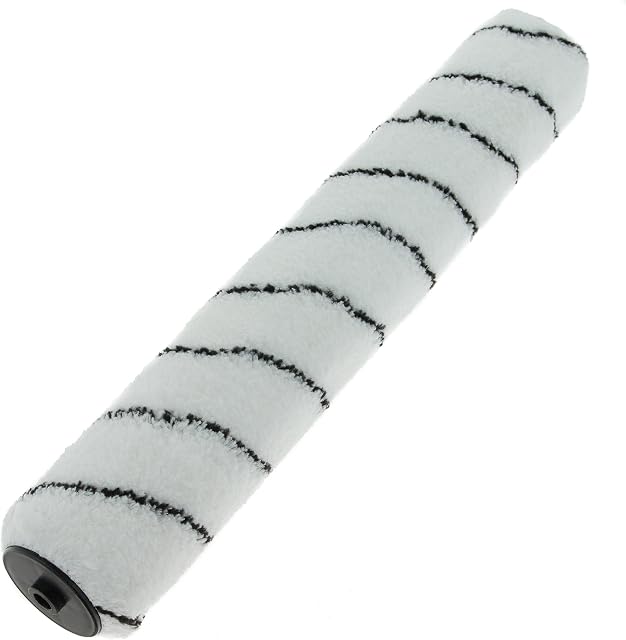 Coral 41406 Easy Coater Paint Roller Cover with a Microfibre Sleeve Fabric 15 inch, White, 15" x 1.75" Dia