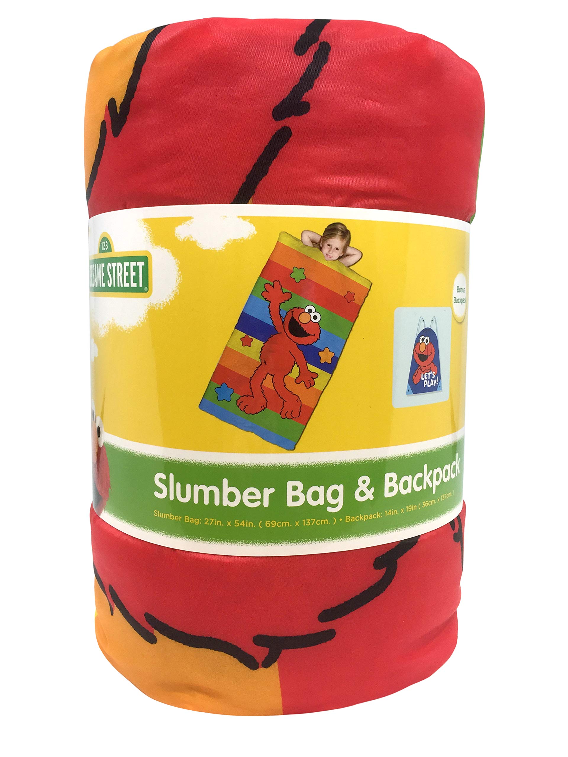 Vintage Sesame Street 寝袋 Amazon.com: Jay Franco Sesame Street Lets Play Slumber Sack