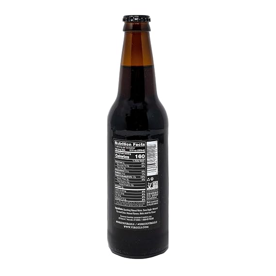 Virgil's Rootbeer Soda, 12 Ounce (24 Glass Bottles)