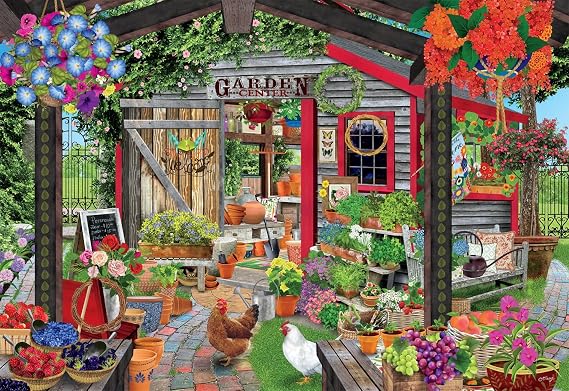 Ceaco - The Garden Center - 2000 Piece Jigsaw Puzzle for Adults