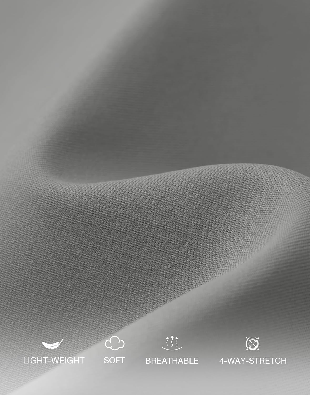 G Gradual Women's Bermuda Long Shorts with Pockets 9" High Waisted Knee Length Shorts for Women Walking Athletic Workout - Image 5