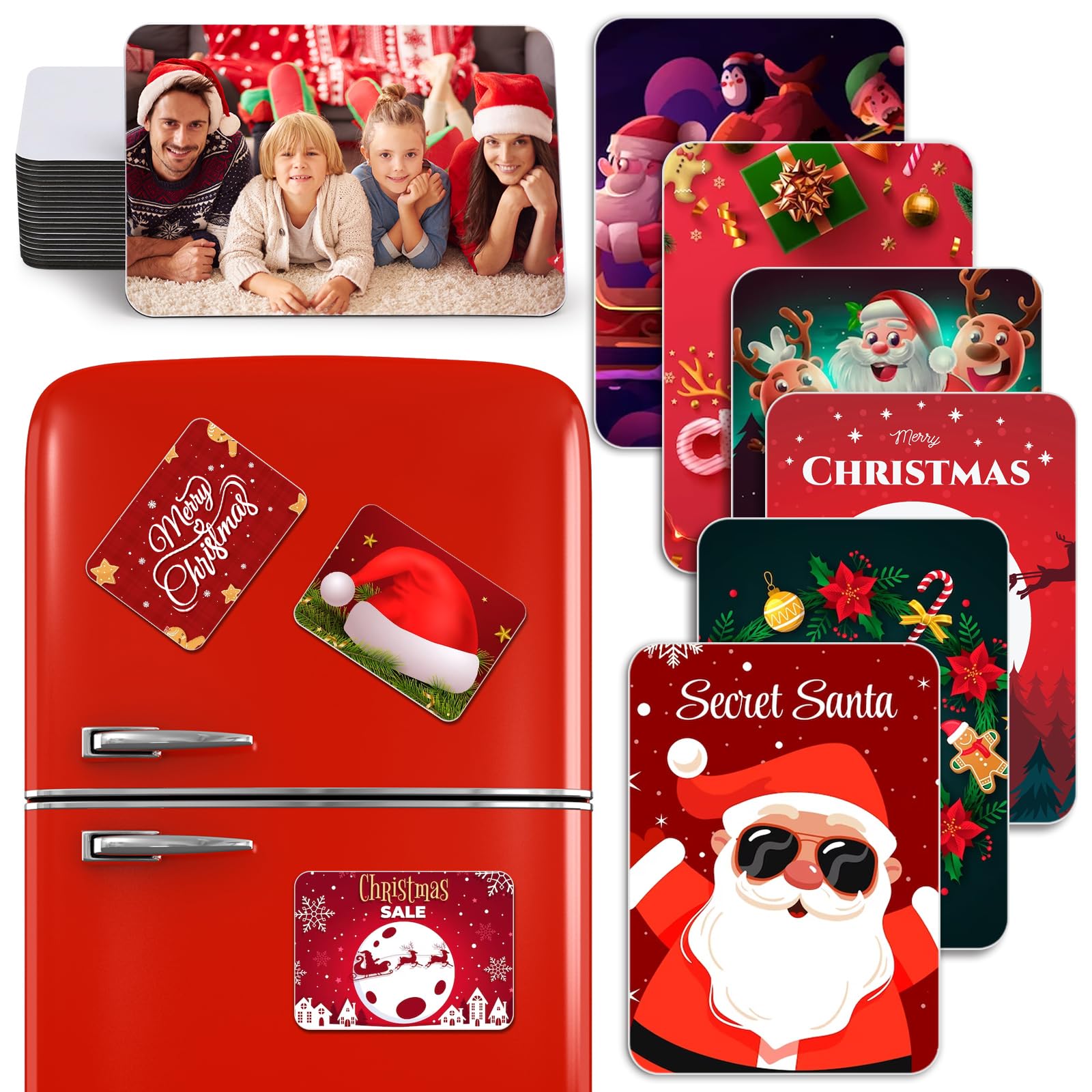 22 PCS Large Sublimation Magnet Blanks 10 5 x 7 5 CM DIY Soft Magnetic Sublimation Blank Product