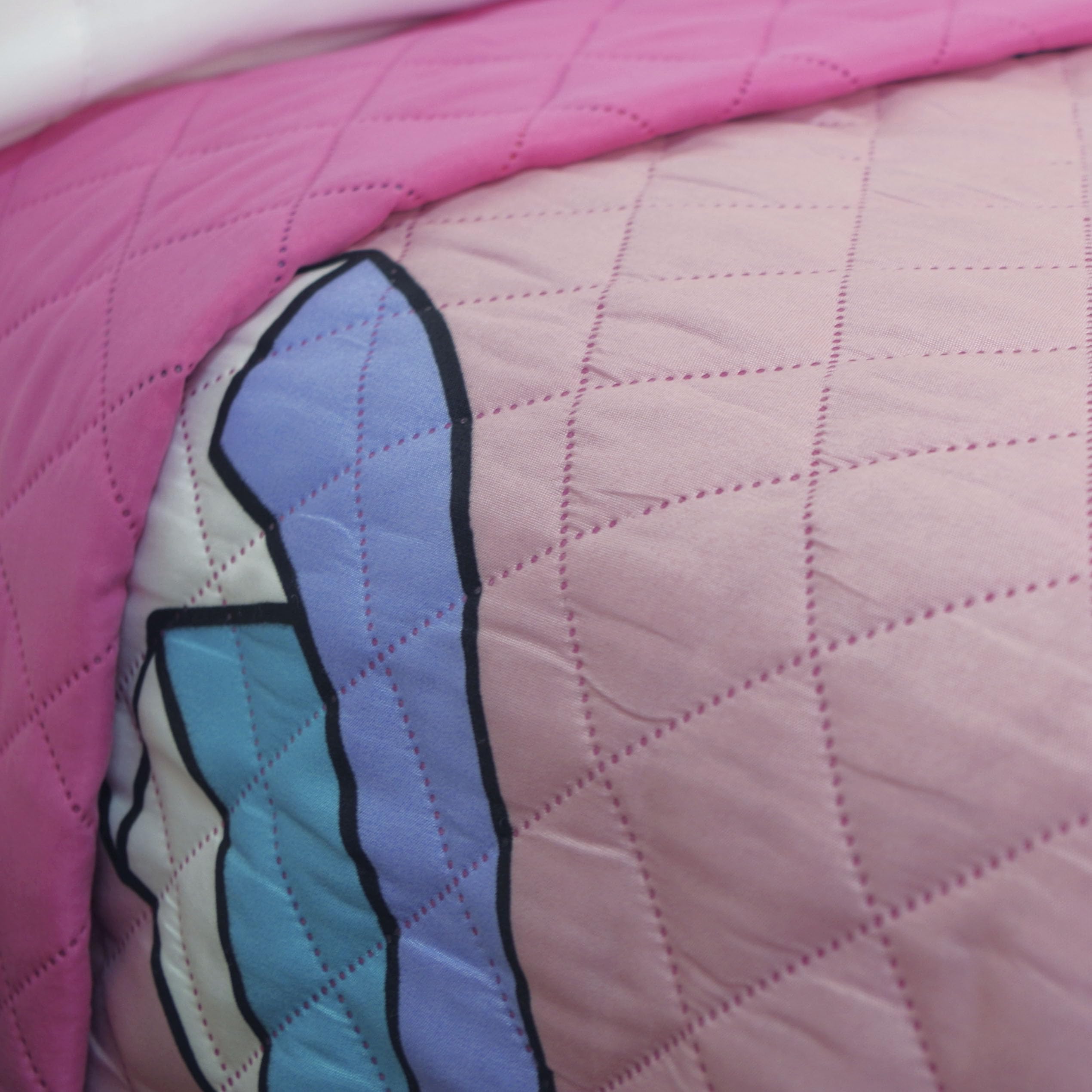 10XDIEZ Colcha verano minnie - (Cama de 90cm - Rosa)