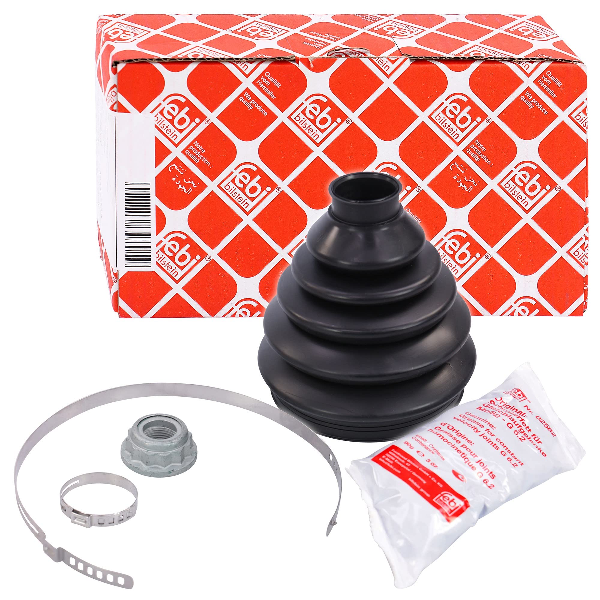 febi bilstein 30142 Achsmanschettensatz, 1 Stück