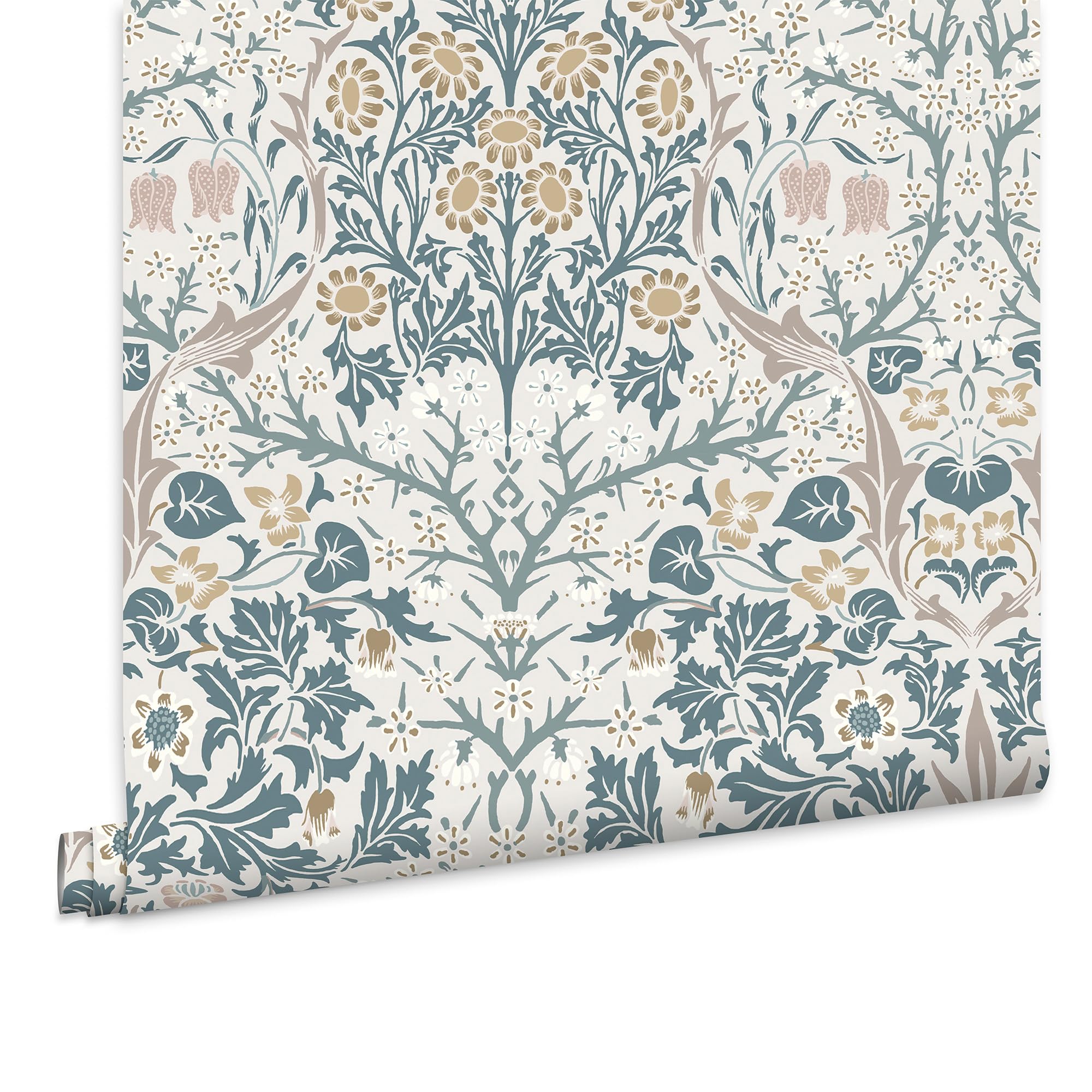 Compare william morris at home blackthorn daydream wallpaper b&q ...