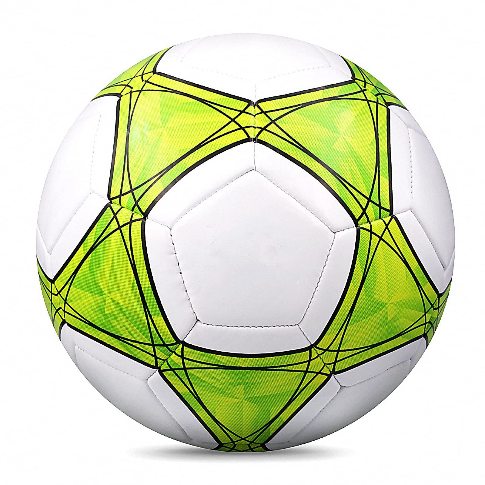 Balón de fútbol Infantil tamaño 3/4/5 con Bomba,Especial para Juegos de Entrenamiento de Adultos,Pelota de Entrenamiento de Rendimiento competitivo Juvenil al Aire Libre