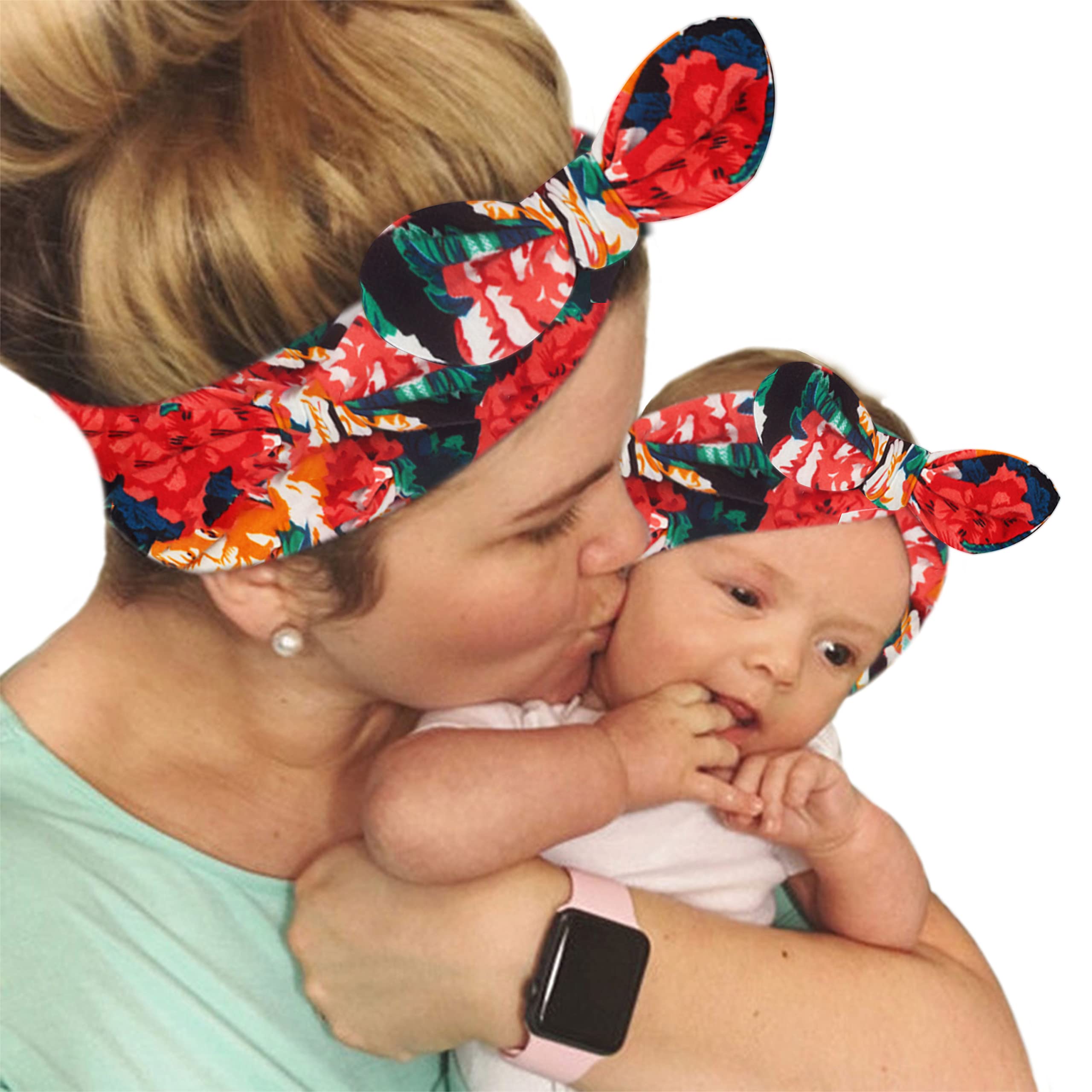 Bembika Bow Headband For Baby Girl Hair Accessories For Girls Headband For Mom And Baby Matching Orange (B0BVF6BZTW) Amazon Price History, Amazon Price Tracker