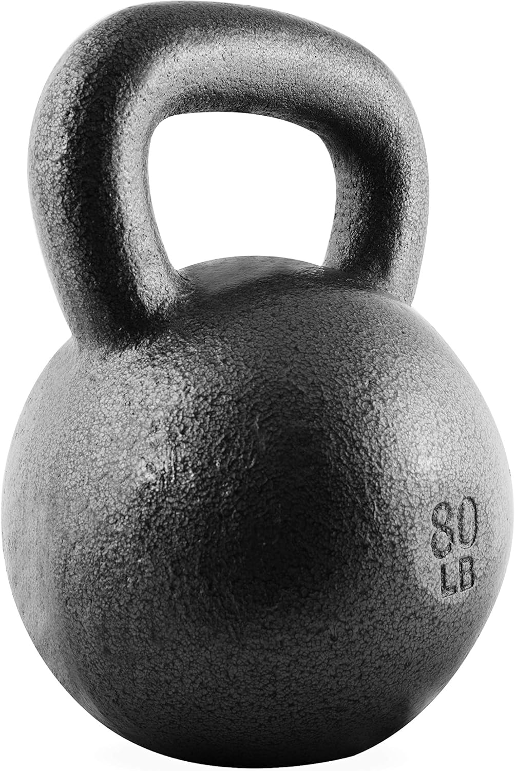 CAP Barbell Black Cast Iron Kettlebell Single or Set | 10-80 Lbs