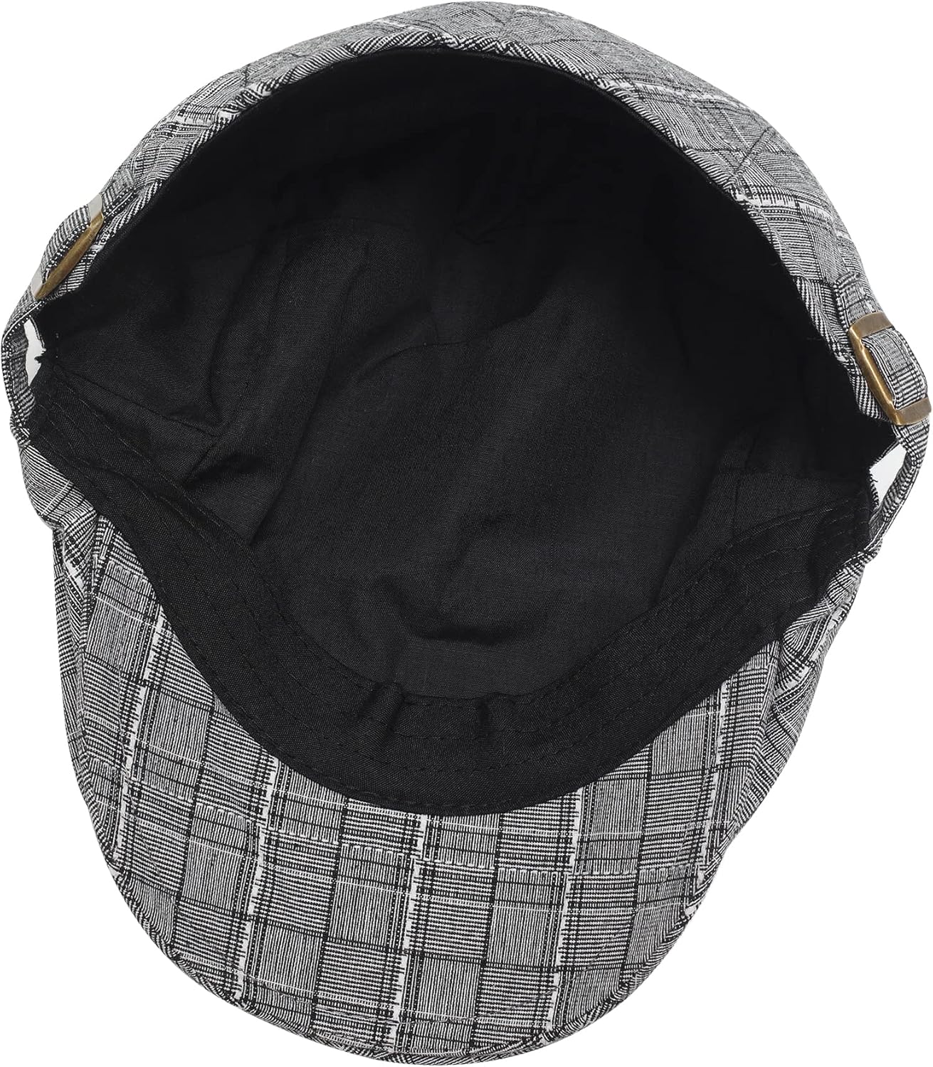 ZLYC Men Cotton Flat Cap Summer Scally Ivy Gatsby Newsboy Beret Driver Cabbie Hunting Hat - Image 7