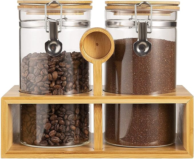 Glass Coffee Canister