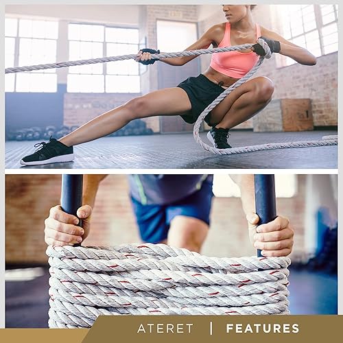 Miniatura 4 de ATERET Cuerda trenzada de dacrón de polietileno de 58 pulgadas por 100 pies, poliéster de alta resistencia, cuerda multiusos para proyectos marinos,