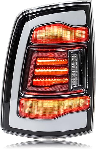 Miniatura 9 de inginuity time Luces traseras LED blancas transparentes para Dodge RAM 1500 2009-2018 y 2010-2018 RAM 25003500 Facelift 4 generación Lámparas